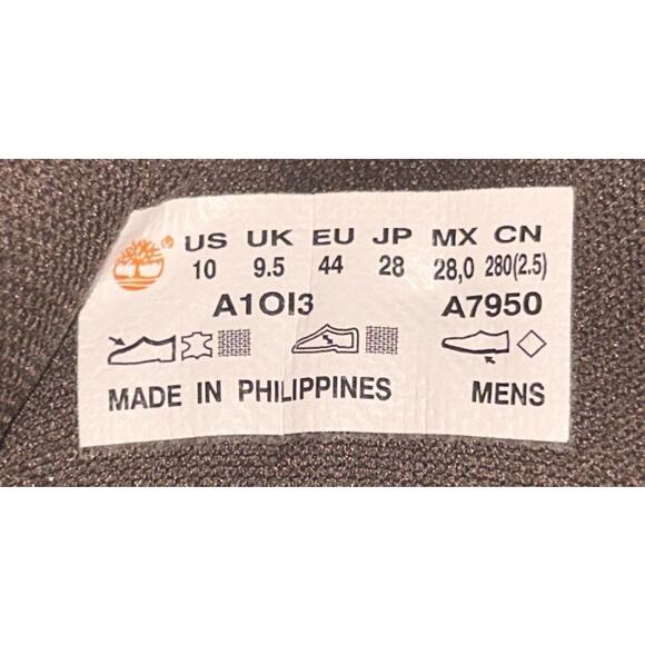 Timberland Davis Square Chukka Leather & Fabric Sneaker Boots 10 - Picture 9 of 10